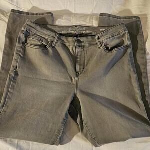 Gloria Vanderbilt Women's All-Around Slimming Effect Jeans - Size 14 - Gray